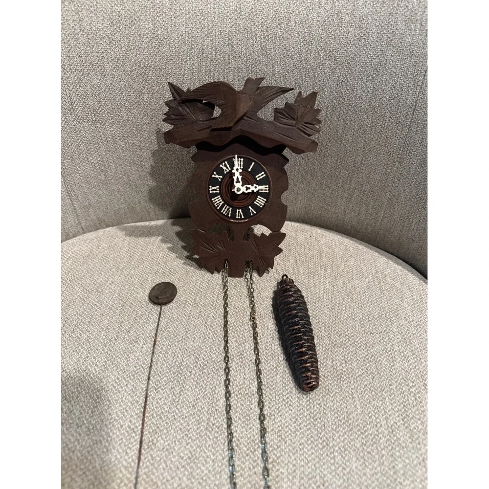 Vintage 1950s Jockeluhr Mini Cuckoo Clock Around The World Shoppers Club Germany